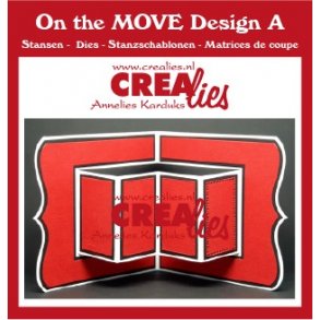 Crealies Dies On the MOVE Design A