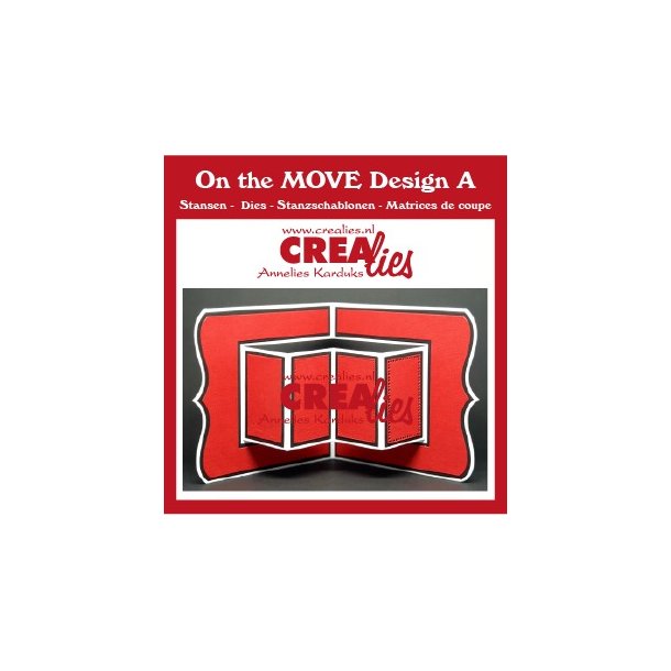 Crealies Dies On the MOVE Design A