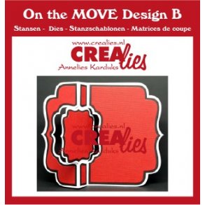 Crealies Dies On the MOVE Design B