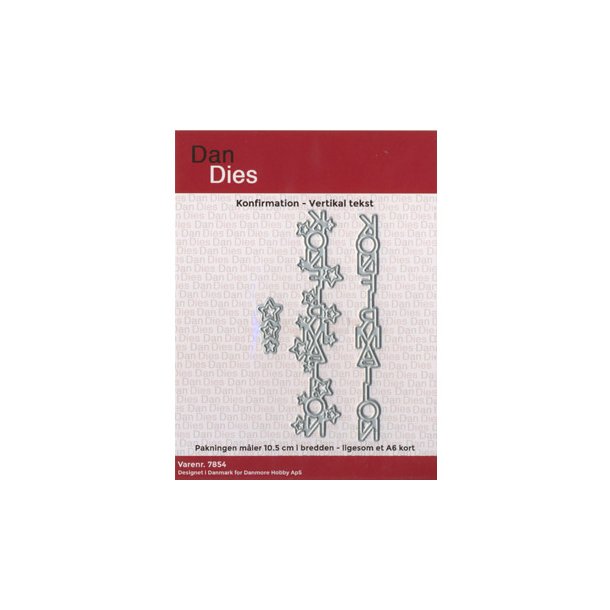 Dan Dies Tekst Konfirmation Vertikal - 7854