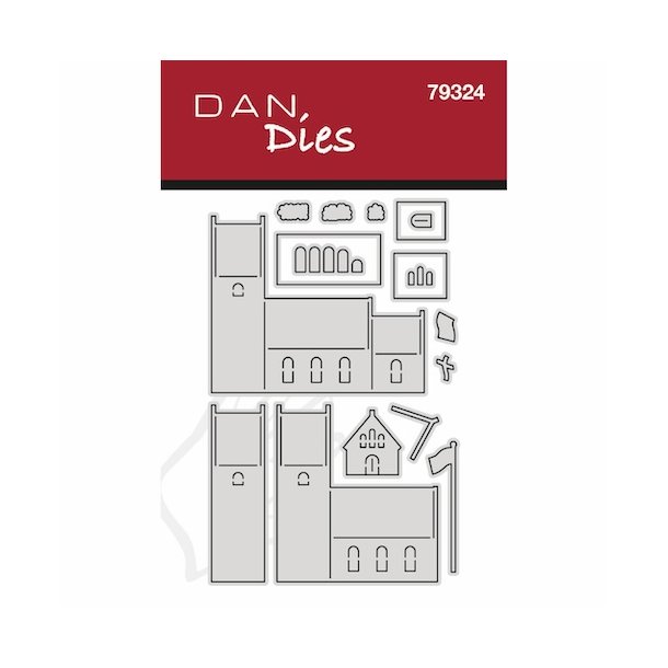 Dan Dies Kirke Med Flag 79324