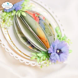 Elizabeth Craft Design - Dies - Spring Awakening Honeycomb Egg - 2220