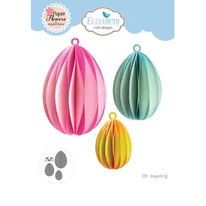 Elizabeth Craft Design - Dies - Spring Awakening Honeycomb Egg - 2220