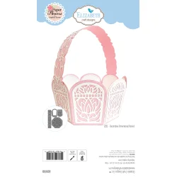 Elizabeth Craft Design - Dies - Spring Awakening Decorative Dimensional Basket - 2221