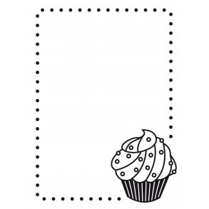 Darice Embossingfolder Cupcake Corner