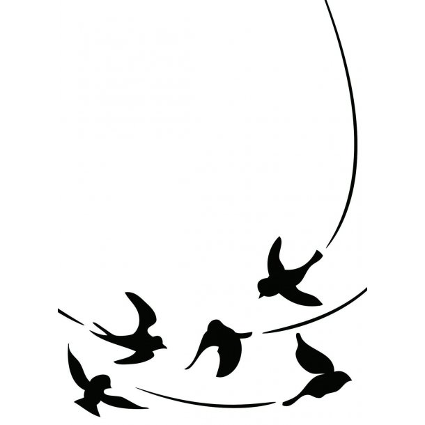Darice Embossingfolder Birds In Flight