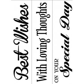 Darice Embossingfolder Just Because