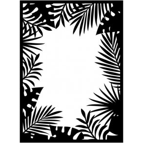 Darice Embossingfolder Jungle Border