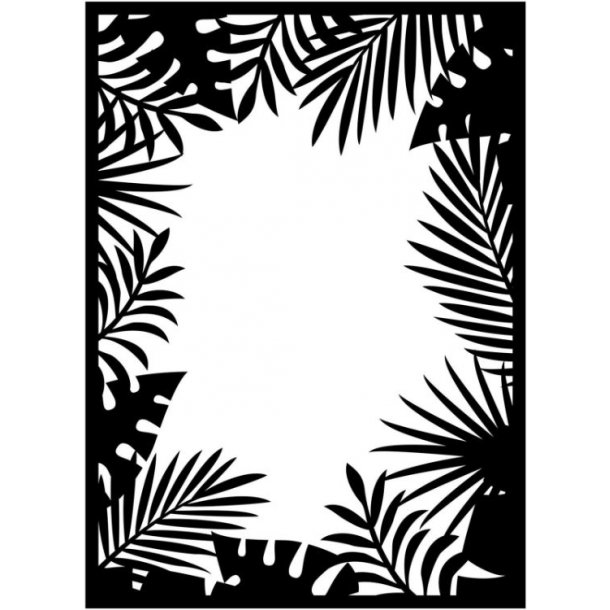 Darice Embossingfolder Jungle Border