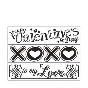 Darice Embossingfolder Valentines