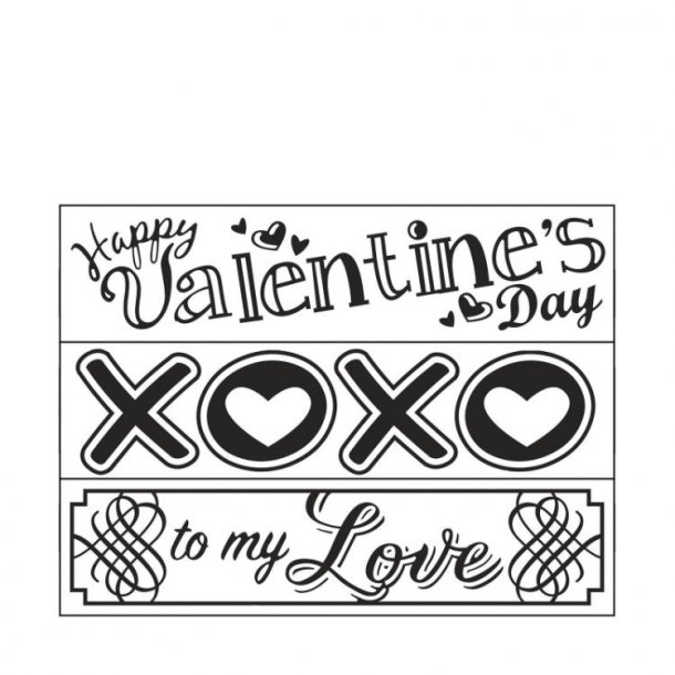 Darice Embossingfolder Valentines
