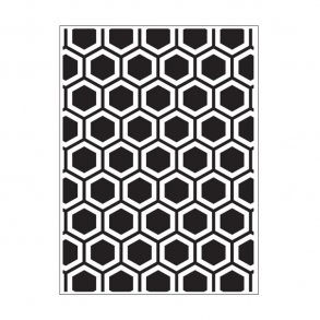 Darice Embossingfolder Honeycomb