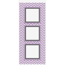 Gemini Square Chevrons Cut and Emboss Folder SlimCard