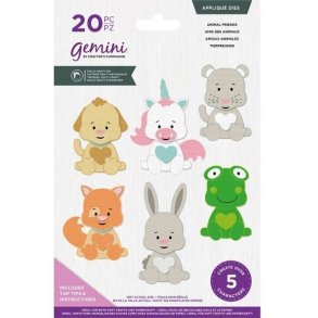 Gemini Animal Friends Appliqu Dies