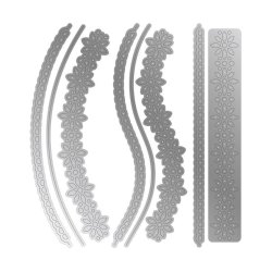 Gemini Elegant Daisy Chains Edge'ables Dies