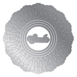 Gemini Circle Ribbon Frame Elements Dies