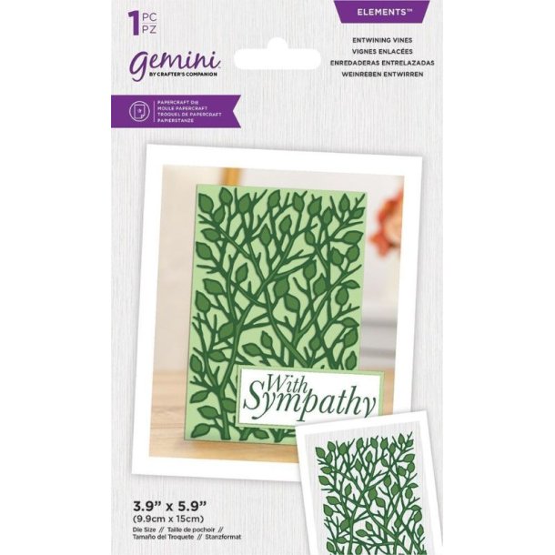Gemini Entwining Vines Elements Dies 