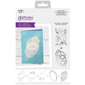 Gemini Festive Flurry Stamp & Die