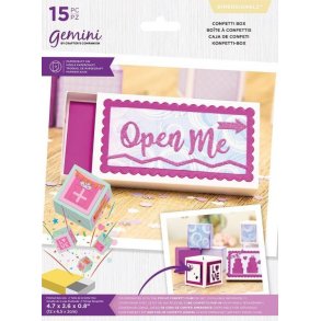 Gemini Confetti Box Dimensionals Dies