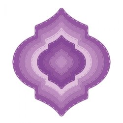 Gemini Stitched Moroccan Tile Elements Dies 