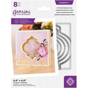 Gemini Stitched Moroccan Tile Elements Dies 