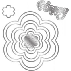 Gemini Triple Easel Flowers Create-a-Card Dies