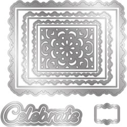 Gemini Triple Easel Ornate Frames Create-a-Card Dies 