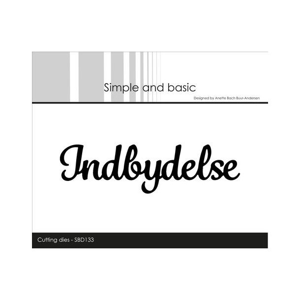Simple and Basic - Die - Indbydelse - SBD132