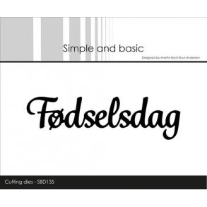 Simple and Basic - Die - F�dselsdag - SBD135