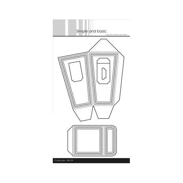 Simple and Basic - Die - Popcorn Box - SBD139