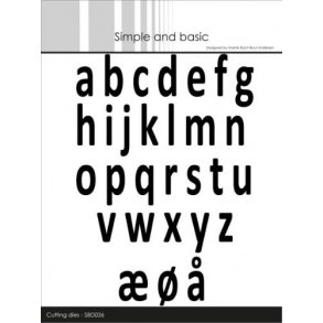 Simple and Basic-Die-Alphabet-small letters-SBD036