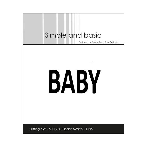 Simple and Basic - Die - Baby - SBD063