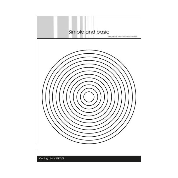 Simple and Basic - Die - Circles - SBD079
