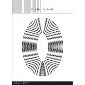 Simple and Basic - Die Frames Oval - SBD120