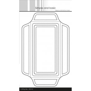 Simpel and Basic - Die - Mini Slimcard Envelope - SBD152