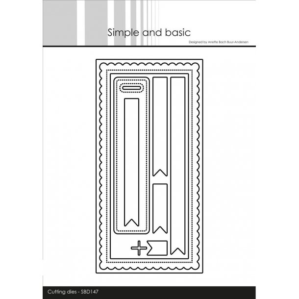 Simpel and Basic - Die - Mini Slimcard- SBD147