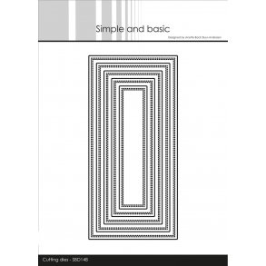 Simpel and Basic - Die - Base Mini Slimcard - SBD148