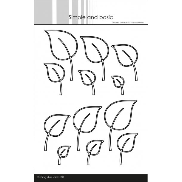 Simpel and Basic - Die - Leaves - Outline