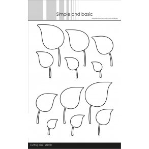 Simpel and Basic - Die - Leaves Solid - SBD161