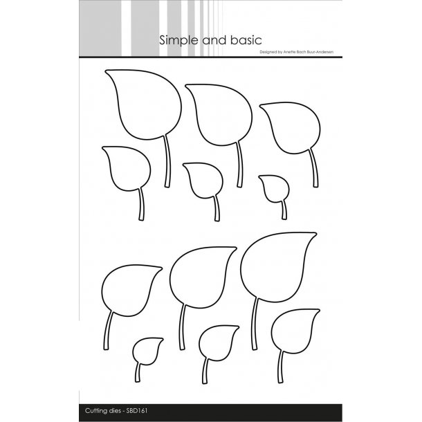 Simpel and Basic - Die - Leaves Solid - SBD161