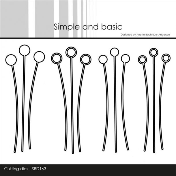 Simpel and Basic - Die - Decorative Dot Branches - SBD163