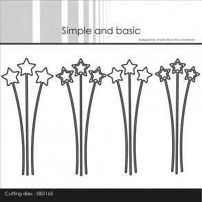 Simpel and Basic - Die - Decorative Star Branches - SBD165