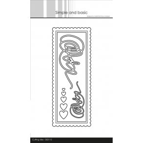 Simpel and Basic - Die - Slimcard Add-on (SBD098 & SBD114) - SBD115