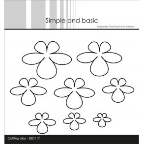 Simple and Basic - Die Sweet Flowers - SBD117