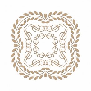 Spellbinders Elegant Square Hot Foil Plate