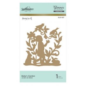 Spellbinders Babys Garden Hot Foil Plate