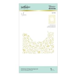 Spellbinders Christmas Foliage Background Glimmer Hot Foil Plate 