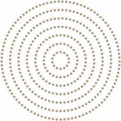 Spellbinders Essential Glimmer Circles Hot Foil Plates 