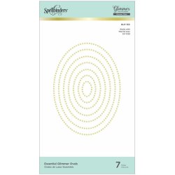 Spellbinders Essential Glimmer Ovals Hot Foil Plates 