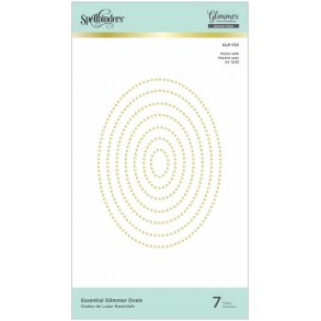 Spellbinders Essential Glimmer Ovals Hot Foil Plates 